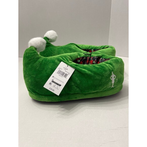 Elf Men’s Holiday Slippers Size 11-12 New With Tag - Picture 1 of 6